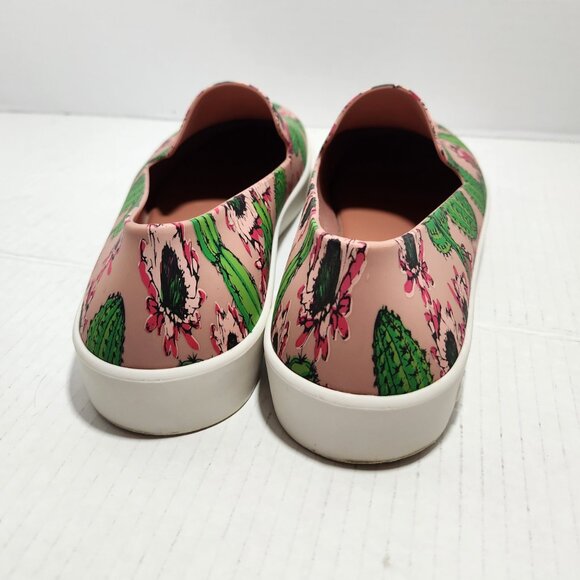 Melissa Ground III Pink Cactus Flower Slip-on Tennis Shoe - Picture 3 of 12